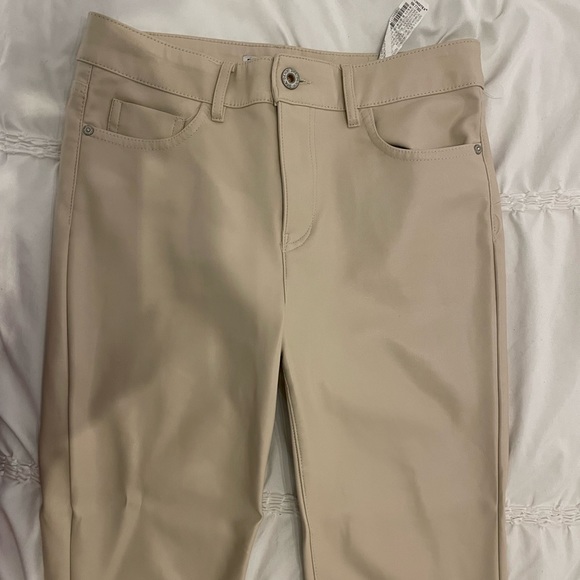 Beige Leather pants - Picture 4 of 4